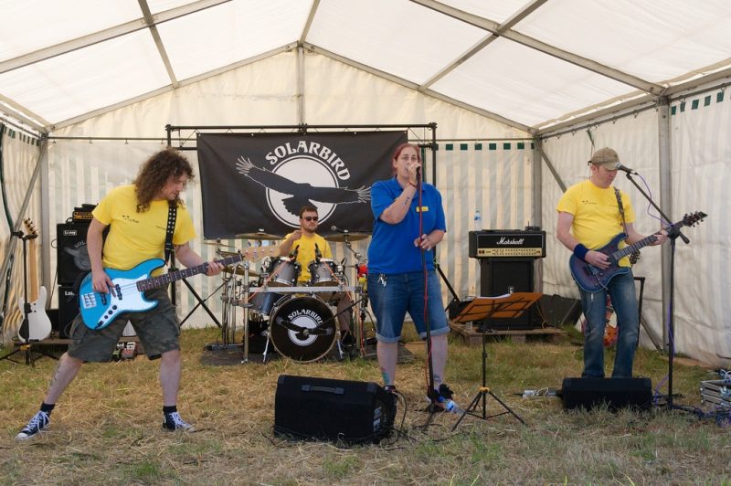 Solarbird Rock Band at Salisbury Dog's Trust Open Day
