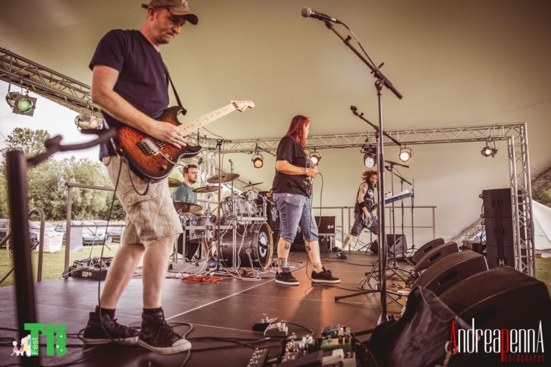 Salisbury rock covers band Solarbird at T1 Fest